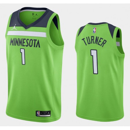 Herren NBA Minnesota Timberwolves Trikot Evan Turner 1 Jordan Brand 2020-2021 Statement Edition Swingman